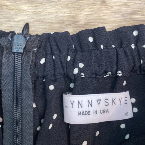 Flynn Skye |‎ Bella | Off the Shoulder Boho Maxi Dress Romantic polka dot - Picture 13 of 16